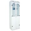 Harloff SureDry 5 Scope Cabinet with Dri-Scope Aid, Double Doors with Tempered Glass and Key Lock