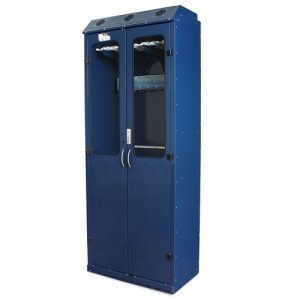 Harloff SureDry 8 Scope Cabinet with Dri-Scope Aid, Tempered Glass Double Doors with Basic Electronic Pushbutton Lock and Key Lock
