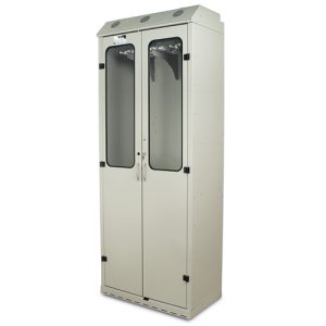 Harloff SureDry 8 Scope Drying Cabinet, Tempered Glass Double Doors with Key Lock