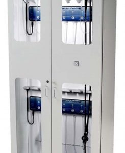 Harloff SureDry 15 Scope Cabinet with Dri-Scope Aid, Tempered Glass Double Doors with Key Lock