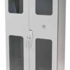 Harloff SureDry 16 Scope Drying Cabinet, Tempered Glass Doors with Basic Electronic Pushbutton Lock and Key Lock