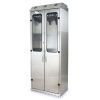 Harloff SureDry 8 Scopes Drying Storage Cabinet, Stainless Steel, 2 Tempered Glass Windows & Double Door with Key Lock