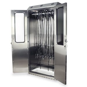Harloff SureDry SureDry High Volume 16 Scope Drying Cabinet, Stainless, Key Lock