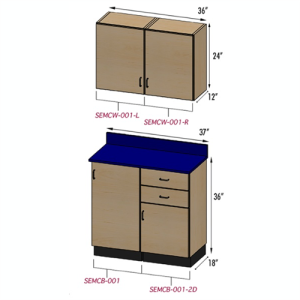 Pivotal Health Stor-Edge Medical Base Cabinet