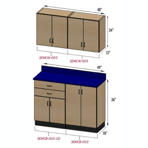 Pivotal Health Stor-Edge Medical Base Cabinet