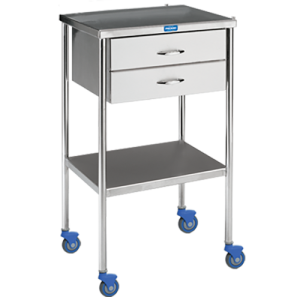 Pedigo SG-80-C-SS Utility Table with Shelf and Drawer (No Rail)