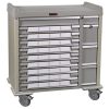 Harloff SL42BIN3SP, Standard Line Medication Cart, 42 – 3.5' Bins with Key Lock, Specialty Package
