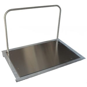 SR Scales Large In-Floor Platform Scale with Rotating display, 32' x 50'