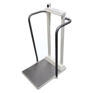 SR Scales Stand-on Scale with Microban Antimicrobial Technology and Optional Touchless Weighing, 18' x 20'