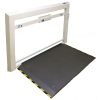 SR Scales Wall Mount Ambulance Gurney Scale with Microban Antimicrobial Technology, 38' x 48'