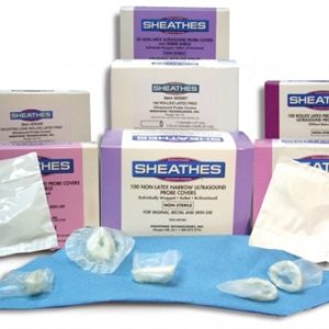 Techno-Aide Latex Sterile Extra Long Probe Covers - 6 Boxes of 40