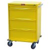 Harloff V-Series Tall Isolation Cart, 30' Cabinet and Four Drawers with Key Lock