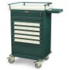 Harloff VLT20BIN5-EKC, Value Line Medication Cart, 20 – 5' Bins with Electronic Keypad Lock and Key Lock, Standard Package