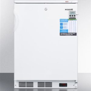 AccuCold VT65MLBIVAC 3.2 cu ft Built-In Vaccine All-Freezer (Temperature Range: -12єC to -25єC)