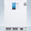 AccuCold 3.2 cu ft Manual Defrost Freezer w/ Lock and Thermometer (Temperature Range: -12°C to -25°C)