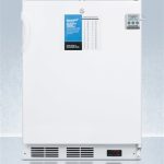 AccuCold 3.2 cu ft Manual Defrost Freezer w/ Lock and Thermometer (Temperature Range: -12°C to -25°C)