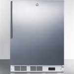 Accucold VT65MLSSHVADA 3.5 cu ft ADA Compliant All-Freezer w/ Stainless Steel Door & Horizontal Handle (Temperature Range: -12єC to -25єC)